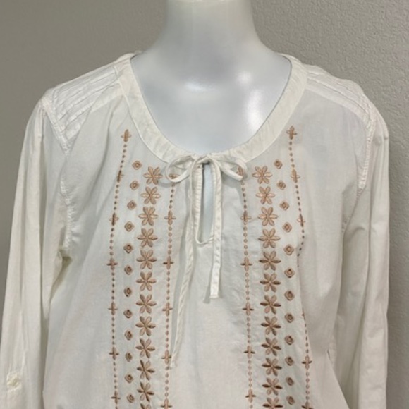 Prana Boho Renaissance Style Top Size Large - Picture 3 of 8